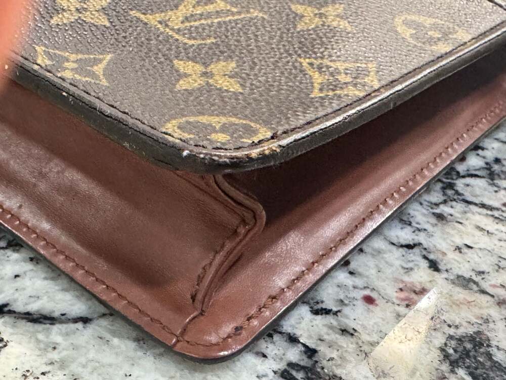 Louis Vuitton Monogram Pochette Homme Clutch Bag Vintage 1993 France - Picture 6 of 13